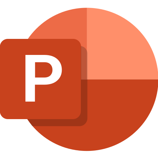 microsoft power point office logo icon 145723