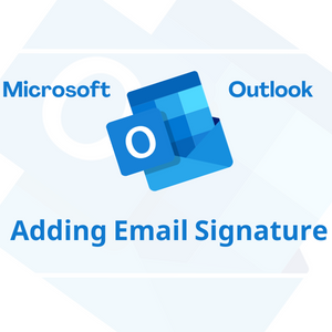 Adding Email Signature