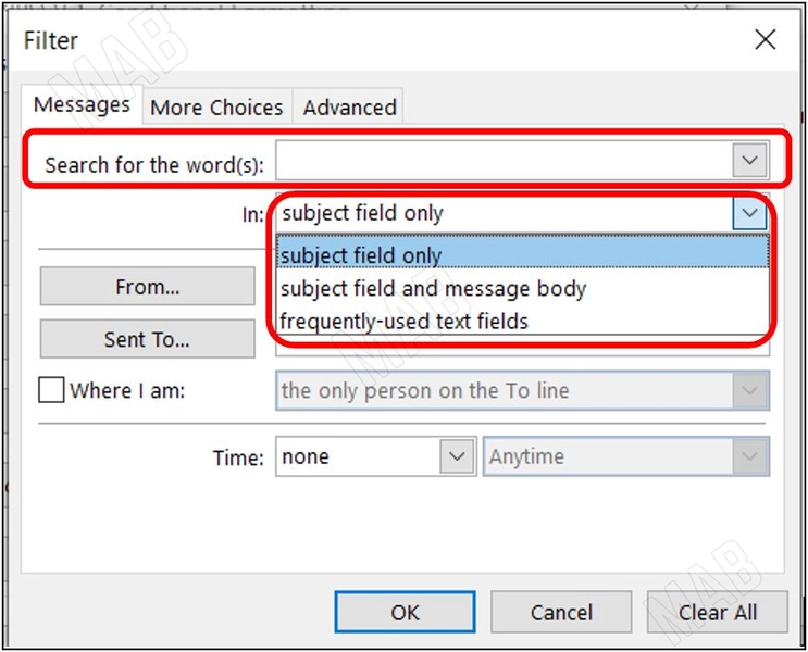 the condition for the conditional formatting is a specific word