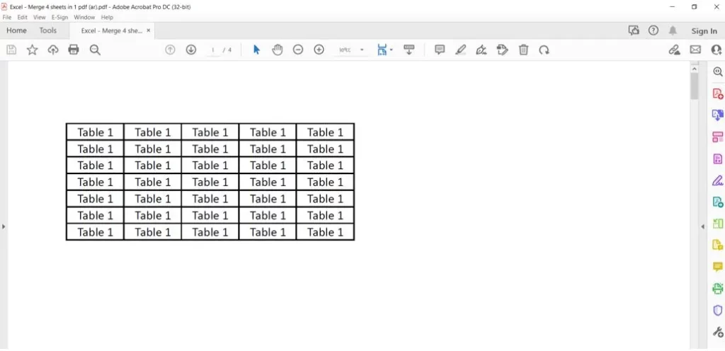 the result for merge sheets in 1 pdf