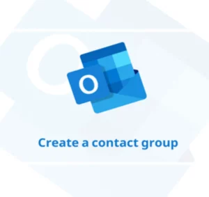 Create contact group in outlook