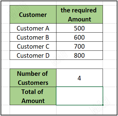 press "Enter" to count filled cells