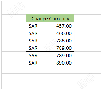 "SAR" currency